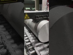 Επεξεργασία φύλλου προφίλ 600mm βαρύ φορτίο οριζόντιας γραμμής πριονιστήρας 45kw A-600TEC